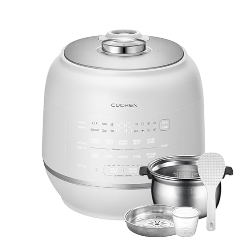 10 Cup Premium IH Pressure Rice Cooker with 316Ti Stainless Steel Inner Pot