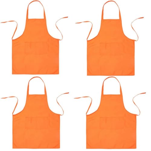 4 Pack Bib Chef Apron