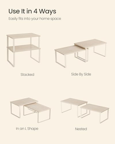 Cabinet Organizer Shelf (2 Count)