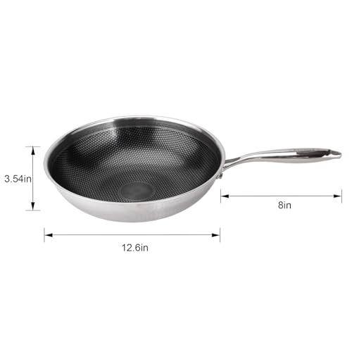 Hybrid Wok 12 inch Wok with lid
