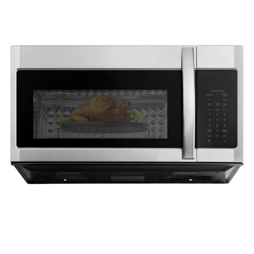 Over-the-Range Microwave Oven with Air Fryer, 1.5 Cu.Ft, 900W