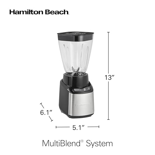 MultiBlend Blender for Smoothies with BPA Free 32 oz. Jar