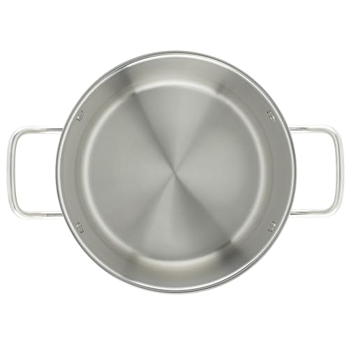 Silver 8 qt Stainless Steel Stock Pot with Cover