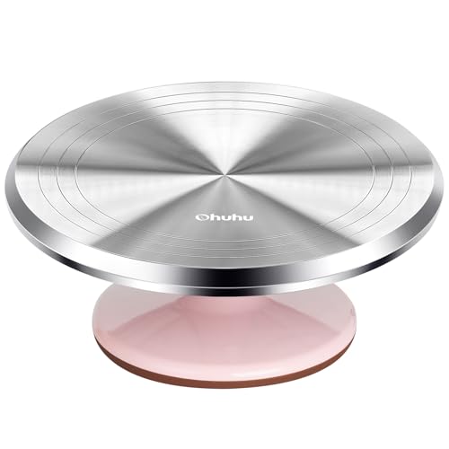 Cake Stand Aluminium 12''Cake Turntable Decorating Bakery Supplies