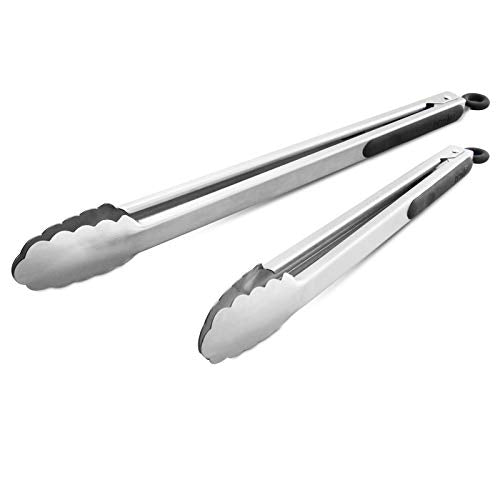 304 Stainless Steel Kitchen Cooking Tongs