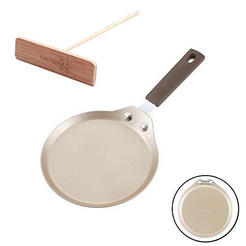 Mini Crepe Pan with Bamboo Spreader