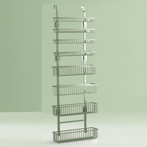 Sage Green Over The Door Pantry Organizer