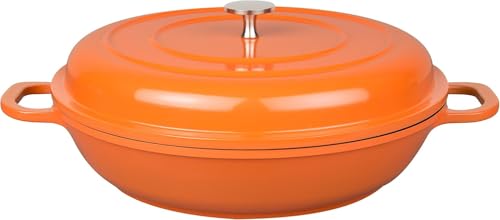 3 Quart Non Stick Cast Aluminum Dutch Oven Casserole Stockpot 11"
