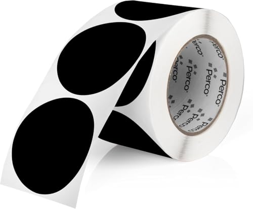 Black Round Circle Dot Sticker 3