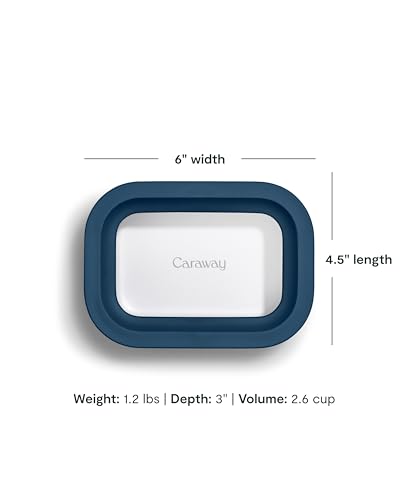 2 Piece Glass Food Storage Container Set (2 Count)