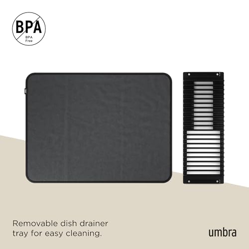 Udry Dish Drying Rack with Mat