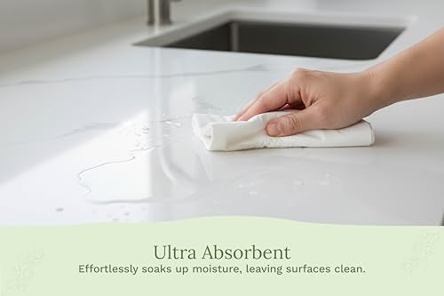 Organic Cotton Flour Sack Kitchen Towels (10 Count)