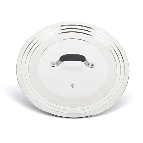Universal Pans Pots Lid Cover Fit All 8.25 Inch to 12 Inch Pots