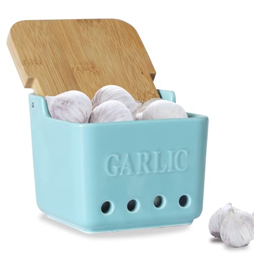 Garlic Keeper with Lid