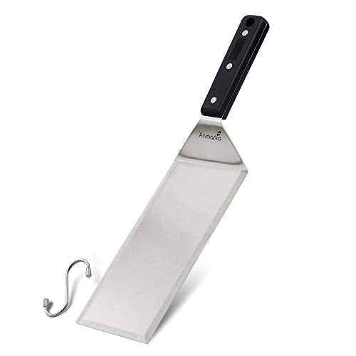 Turner 4x8 Stainless Steel Metal Griddle Spatula