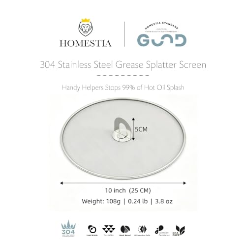 Splatter Screen for Frying Pan
