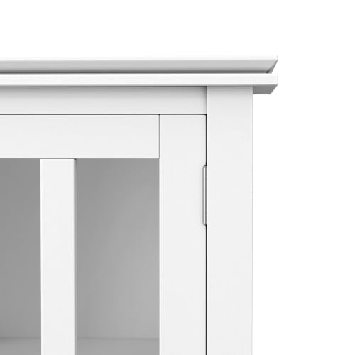 Artisan 30" Wide Solid Wood Storage Cabinet in White