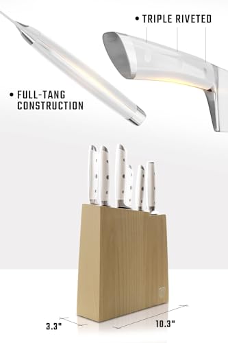 8 Pc Knife Block Set