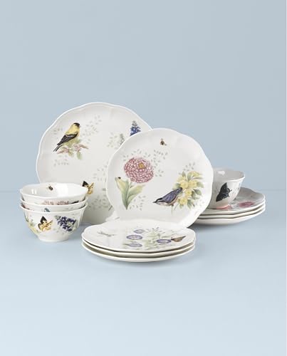 Butterfly Meadow Flutter Porcelain 12 (12 Count)