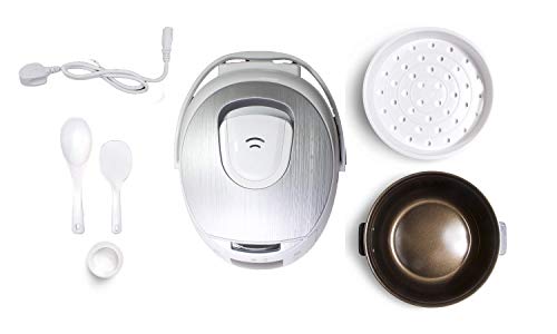 Sakura Rice Cooker with Ceramic Bowl and Advanced Fuzzy Logic