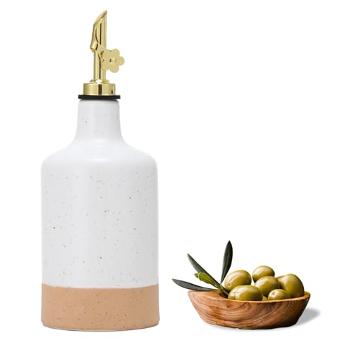 Ceramic Olive Oil Dispenser Bottle