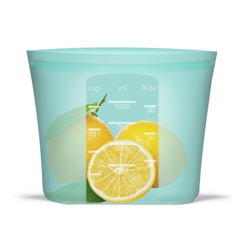 Reusable Freezer Bags Quart Size (4 Count)