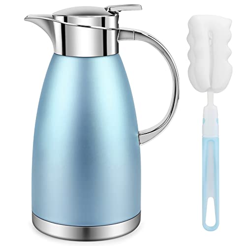 61oz Coffee Carafe Airpot Insulated Coffee Urn Stainless Steel Vacuum Thermal Pot Flask for Coffee