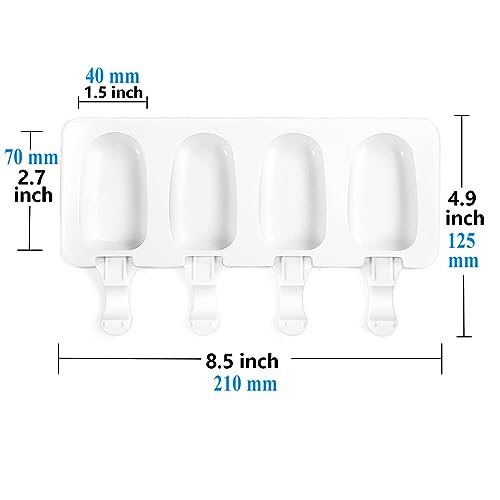2 Small Mini Popsicles Molds
