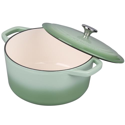 Enameled Cast Iron Dutch Oven Pot with Lid