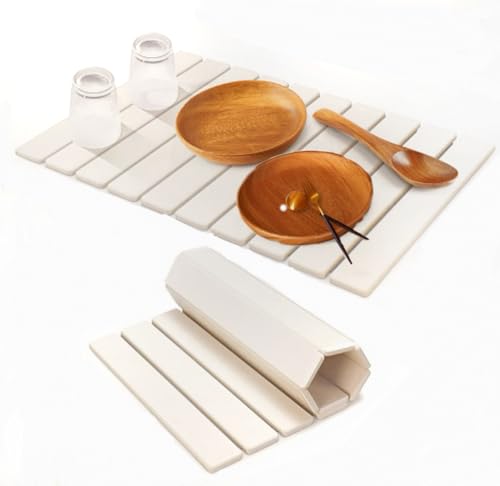 Large Stone Dish Drying Mat for Kitchen Counter