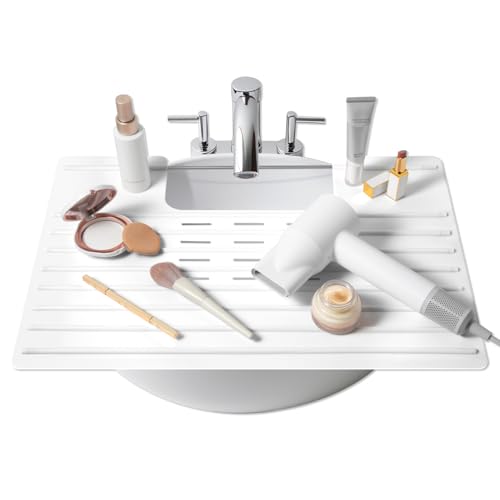 Bathroom Sink Cover & Silicone Makeup Mat