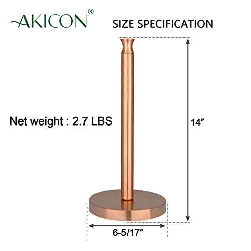 Paper Towel Holder Stand for Kitchen Countertop & Dining Room Table