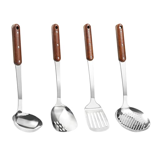 Stainless Steel Wok Spatula (4 Count)