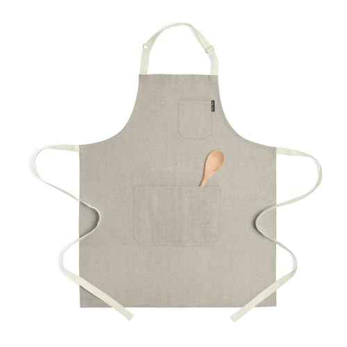 100% Pure Linen Apron