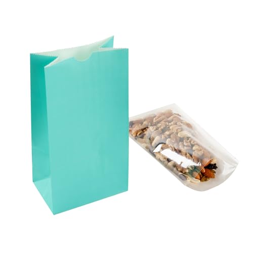 Turquoise Paper Bag (100 Count)