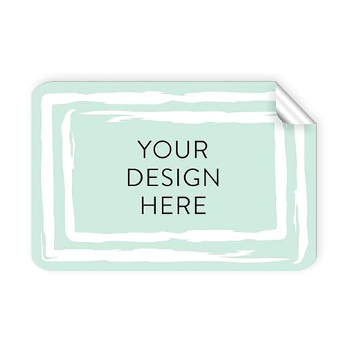 100 Custom Vinyl Stickers (100 Count)