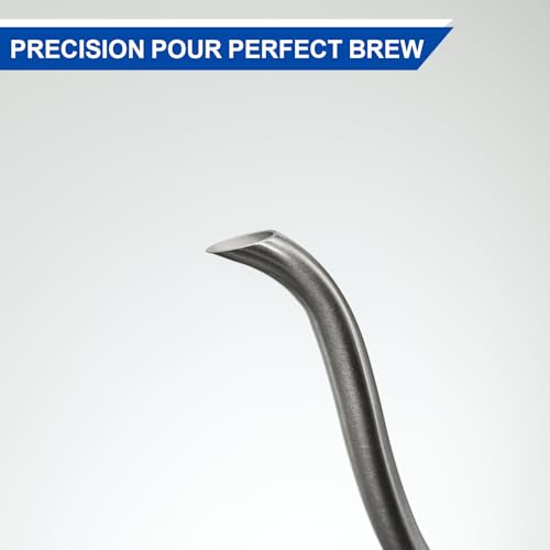 1L Digital Variable Temperature Gooseneck Electric Kettle for Coffee Brew and Tea Precise Pour Control