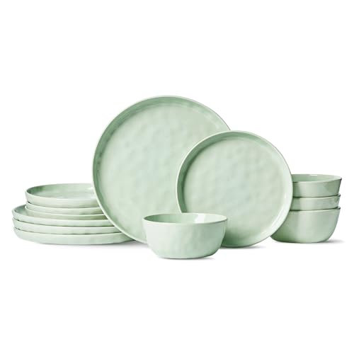 Mars Stoneware Dinnerware Set for 4