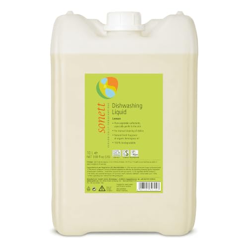 Organic Lemon Dishwashing Liquid (338 Fl Oz)