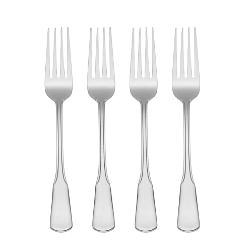 Colonial Boston Dinner Forks Silverware Set for 4 (4 Count)
