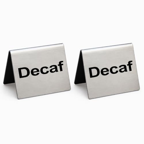 Stainless Steel Table Tent Sign (2 Count)