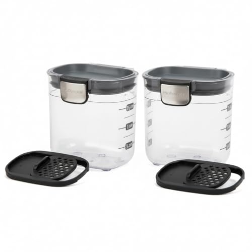 PKS 401 1.5 Cup Mini Prokeeper+ Airtight Silicone Seal Storage Container Great For Spices & Baking Acessories