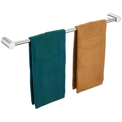 Towel Bars for Bathroom Wall Mounted 20'' Towel Rack Polished Chrome Single Rod for Lavatory Bathroom Hardware Stainless Steel