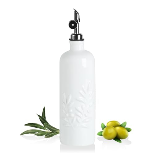 Sweejar 18 Oz Oil Dispenser for Kitchen with Gravity Spout