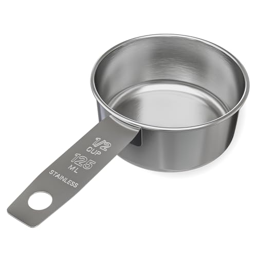 1 2 Cup Stainless Steel Measuring Cup