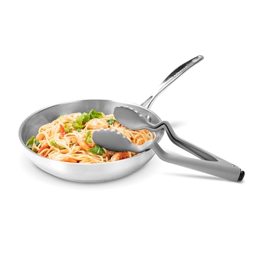 Clongs Lite Nylon Kitchen Cooking Tongs with Click