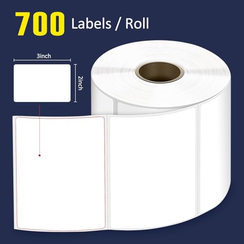 L LIKED 700 Thermal Shipping Labels 3"x2" (700 Count)