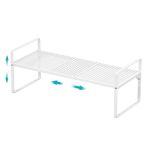 Expandable Cabinet Storage Shelf Organizer Rack