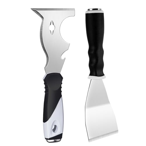 2 Pack 3" Bent Paint Scraper & 10