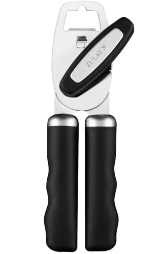 Heavy Duty Stainless Steel Can Opener Manual with Bottle Opener